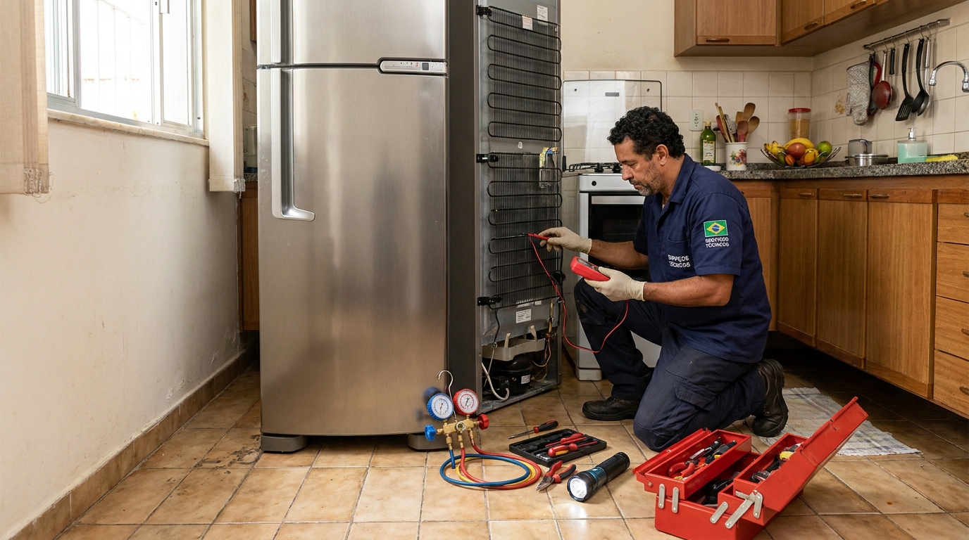 Manutenção na refrigeração em Vitória da Conquista-BA